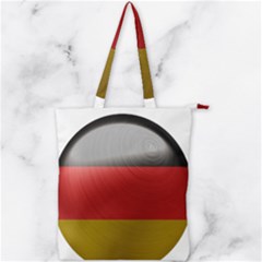 Germany Flag Europe Country Double Zip Up Tote Bag by Sapixe