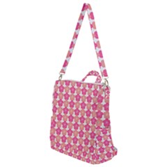 Sakura Flower Pattern Crossbody Backpack