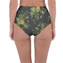 Pineapples pattern Reversible High-Waist Bikini Bottoms View2