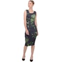 Pineapples pattern Sleeveless Pencil Dress View3