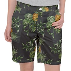 Pineapples Pattern Pocket Shorts by Sobalvarro