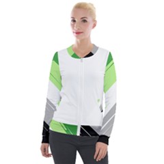Aro Pride Velour Zip Up Jacket by JadehawksAnD