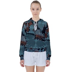 Gear Gears Technology Transmission Women s Tie Up Sweat by Simbadda