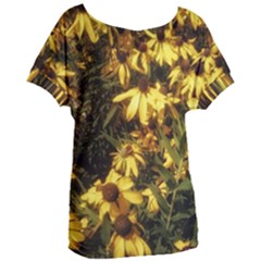 Echinacea Paradoxa Women s Oversized Tee by Riverwoman