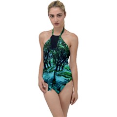 Hot Day In Dallas 5 Go With The Flow One Piece Swimsuit by bestdesignintheworld