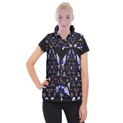Arcelona Cathedral Spain Women s Button Up Vest by Simbadda