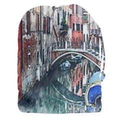 Venice Water Laguna Italy Drawstring Pouch (xxxl) by Simbadda