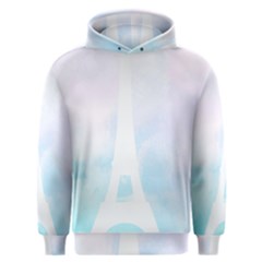 Pastel Eiffel s Tower, Paris Men s Overhead Hoodie by Lullaby