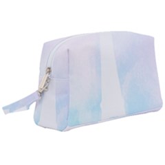 Pastel Eiffel s Tower, Paris Wristlet Pouch Bag (large)