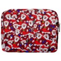 Nicholas Santa Christmas Pattern Make Up Pouch (Large) View2