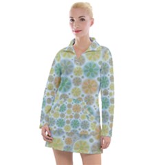 Zappwaits Juli Women s Long Sleeve Casual Dress by zappwaits