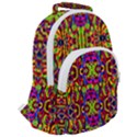 Abstract 35 Rounded Multi Pocket Backpack View2