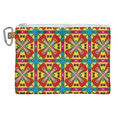 Seamless Canvas Cosmetic Bag (xl) by Sobalvarro