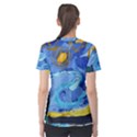 Painting Illustrations Vincent Van Gogh Women s Sport Mesh Tee View2