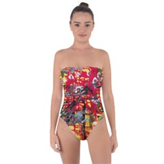 July 1 1 Tie Back One Piece Swimsuit by bestdesignintheworld