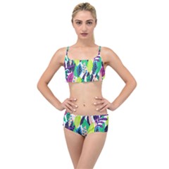 Leaves  Layered Top Bikini Set by Sobalvarro