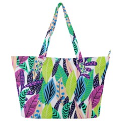 Leaves  Full Print Shoulder Bag by Sobalvarro