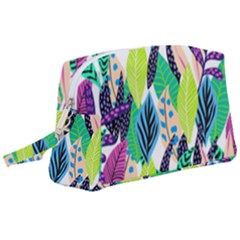 Leaves  Wristlet Pouch Bag (large) by Sobalvarro
