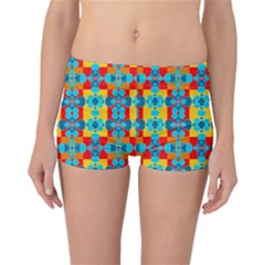 Pop Art  Reversible Boyleg Bikini Bottoms by Sobalvarro