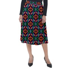 Pattern  Classic Velour Midi Skirt  by Sobalvarro