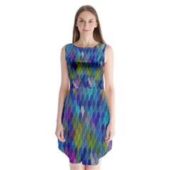 Background  Sleeveless Chiffon Dress   by Sobalvarro