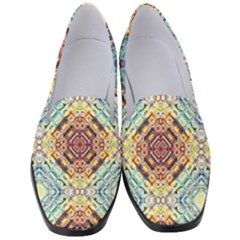 Pattern Women s Classic Loafer Heels by Sobalvarro