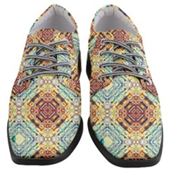 Pattern Women Heeled Oxford Shoes by Sobalvarro