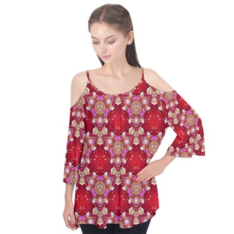 Design Pattern Texture Flutter Tees by Wegoenart