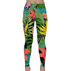 Tropical Greens Classic Yoga Leggings by Sobalvarro