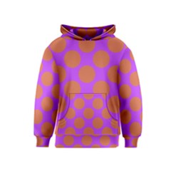 Polka Dots Two Times 7 Kids  Pullover Hoodie by impacteesstreetwearten