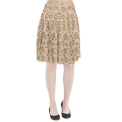 Leopard Print Pleated Skirt by Sobalvarro