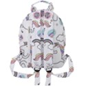 Cute Unicorns With Magical Elements Vector Mini Full Print Backpack View2