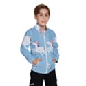 Unicorn Seamless Pattern Background Vector (2) Kids  Windbreaker View1