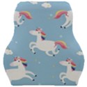 Unicorn Seamless Pattern Background Vector (2) Car Seat Velour Cushion  View1