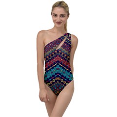 Ethnic  To One Side Swimsuit by Sobalvarro