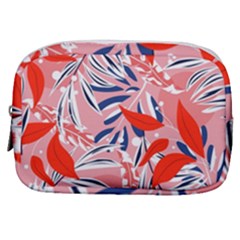 Tropical Seamless Pattern With Colorful Leaves Plants Make Up Pouch (small) by Vaneshart