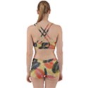 Tropical Seamless Pattern With Exotic Palm Leaves Work It Out Gym Set View2