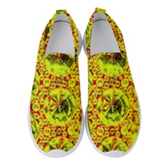 Cut Glass Beads Women s Slip On Sneakers by essentialimage
