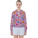 Candy Pattern Women s Tie Up Sweat View1