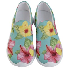 Hibiscus Men s Lightweight Slip Ons by Sobalvarro