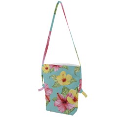 Hibiscus Folding Shoulder Bag by Sobalvarro