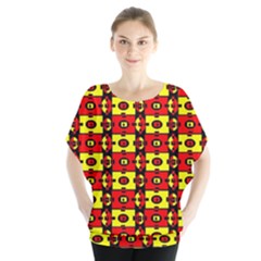 Rby 66 Batwing Chiffon Blouse