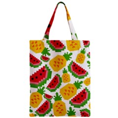 Watermelon Pattern Se Fruit Summer Zipper Classic Tote Bag