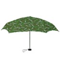 Pepe the Frog Face pattern Green Kekistan meme Mini Folding Umbrellas View3