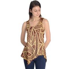 Fine Pattern Sleeveless Tunic by Sobalvarro