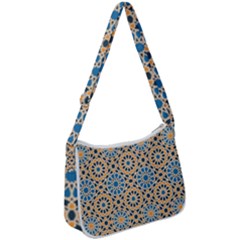 Motif Zip Up Shoulder Bag by Sobalvarro
