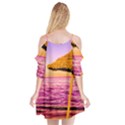 Pop Art Beach Umbrella  Cutout Spaghetti Strap Chiffon Dress View2