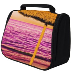 Pop Art Beach Umbrella  Full Print Travel Pouch (big) by essentialimage