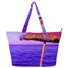 Pop Art Beach Umbrella  Full Print Shoulder Bag by essentialimage