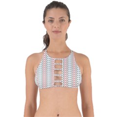 Pattern Line Background Wallpaper Perfectly Cut Out Bikini Top by Mariart